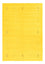 Alfombra Gabbeh - Softy - 227 x 164 cm - amarillo