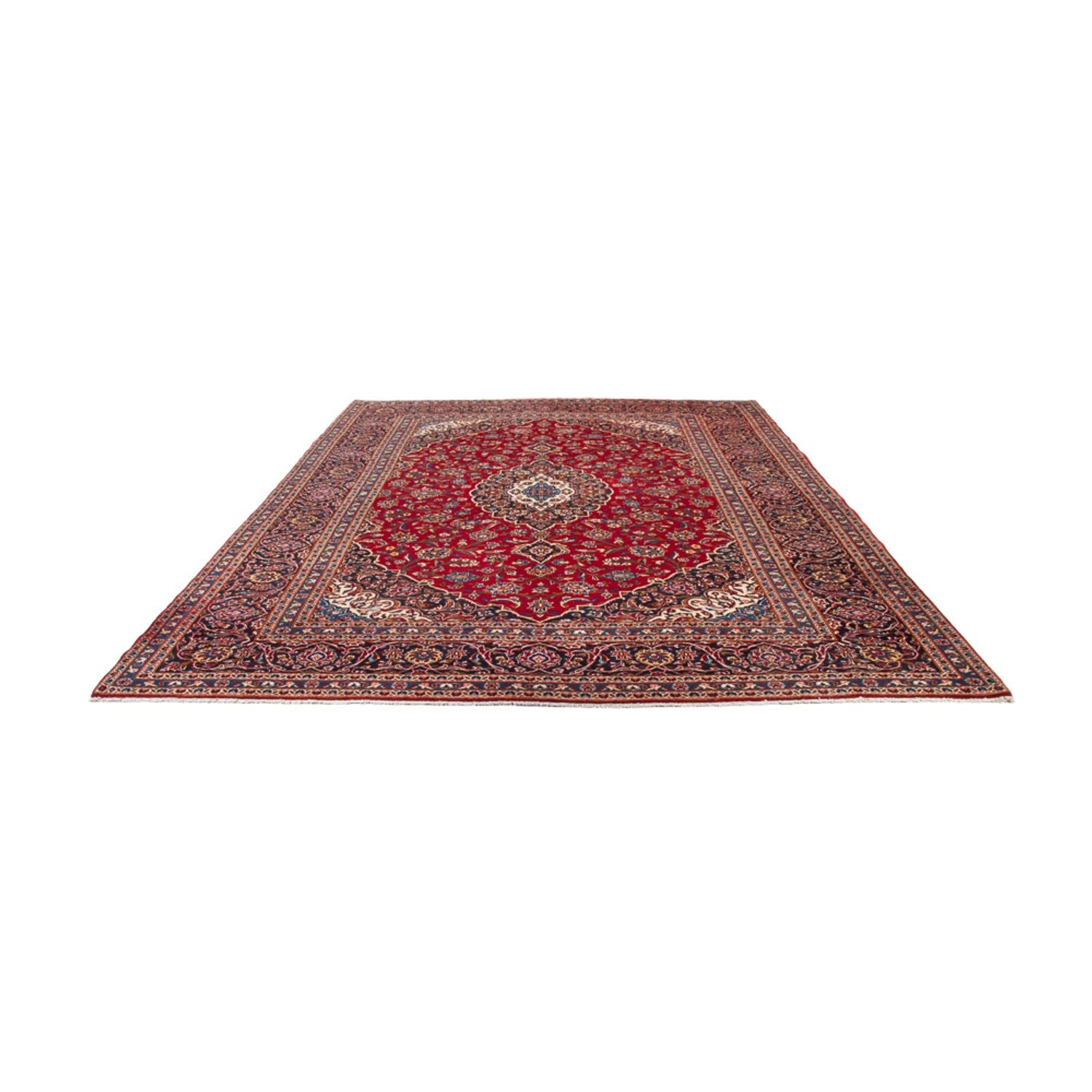 Alfombra persa - Keshan - 335 x 260 cm - rojo