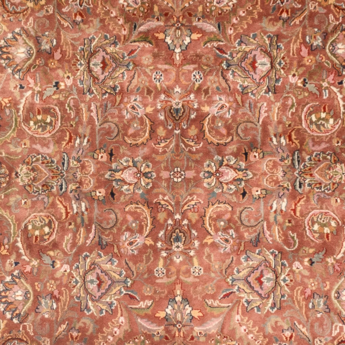Alfombra oriental - Indus - 300 x 250 cm - rojo claro