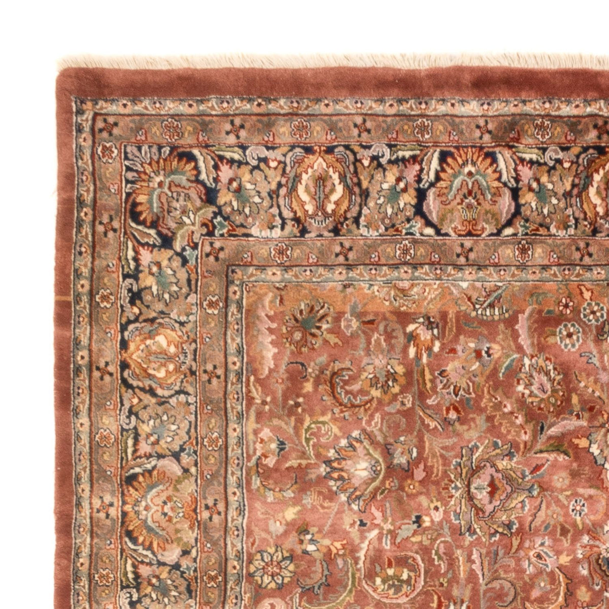 Alfombra oriental - Indus - 300 x 250 cm - rojo claro