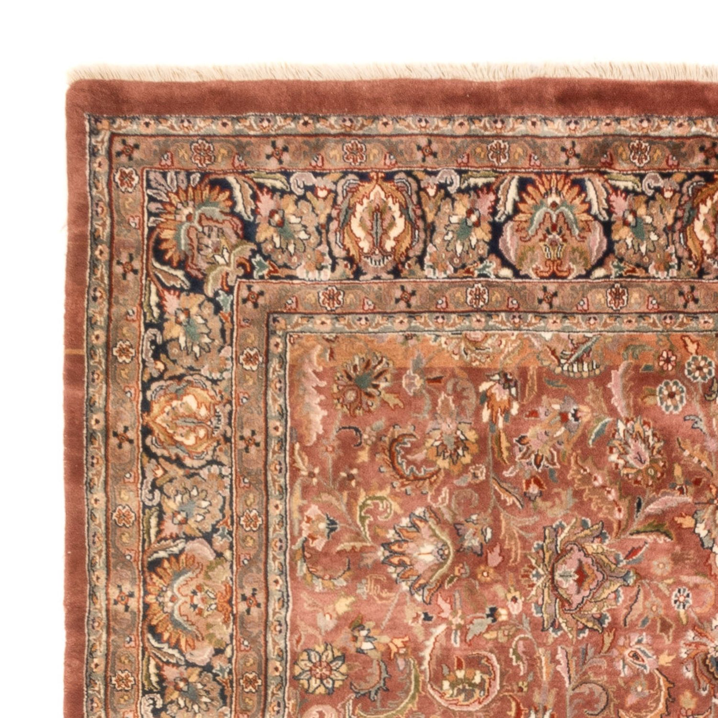 Alfombra oriental - Indus - 300 x 250 cm - rojo claro