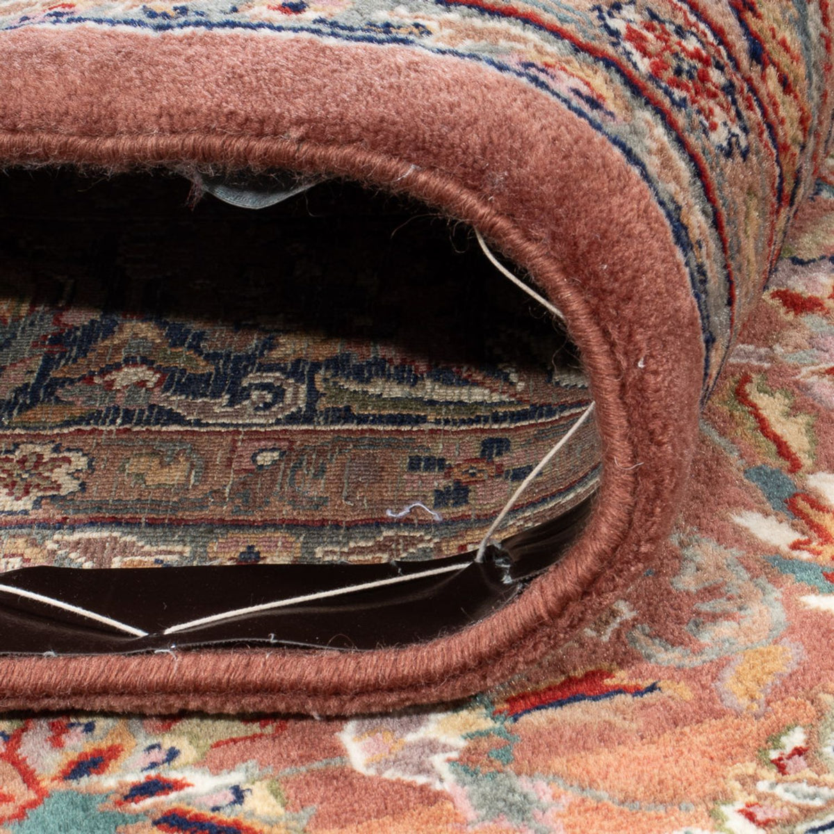 Alfombra oriental - Indus - 300 x 250 cm - rojo claro