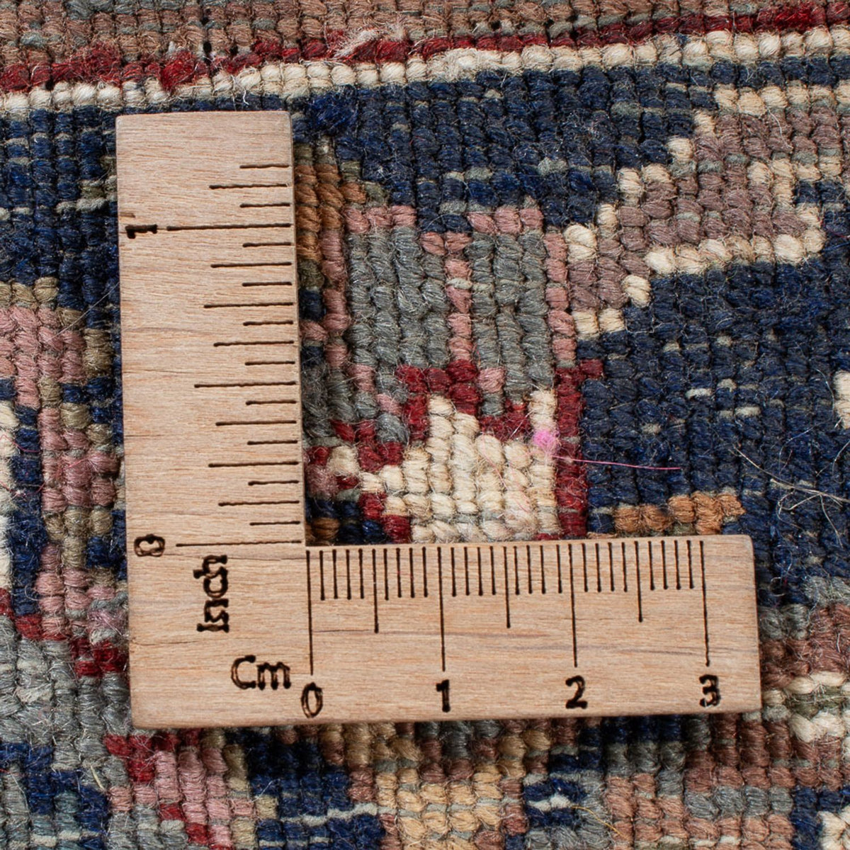 Alfombra oriental - Indus - 300 x 250 cm - rojo claro