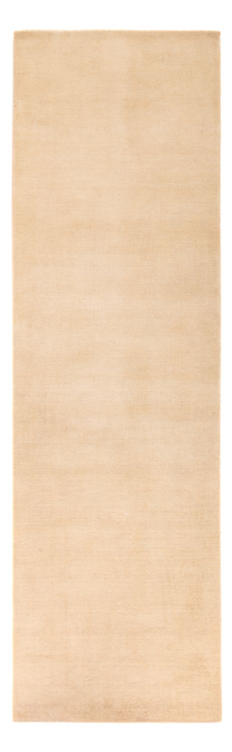 Alfombra de pasillo Alfombra Gabbeh - Indus - 300 x 80 cm - beige