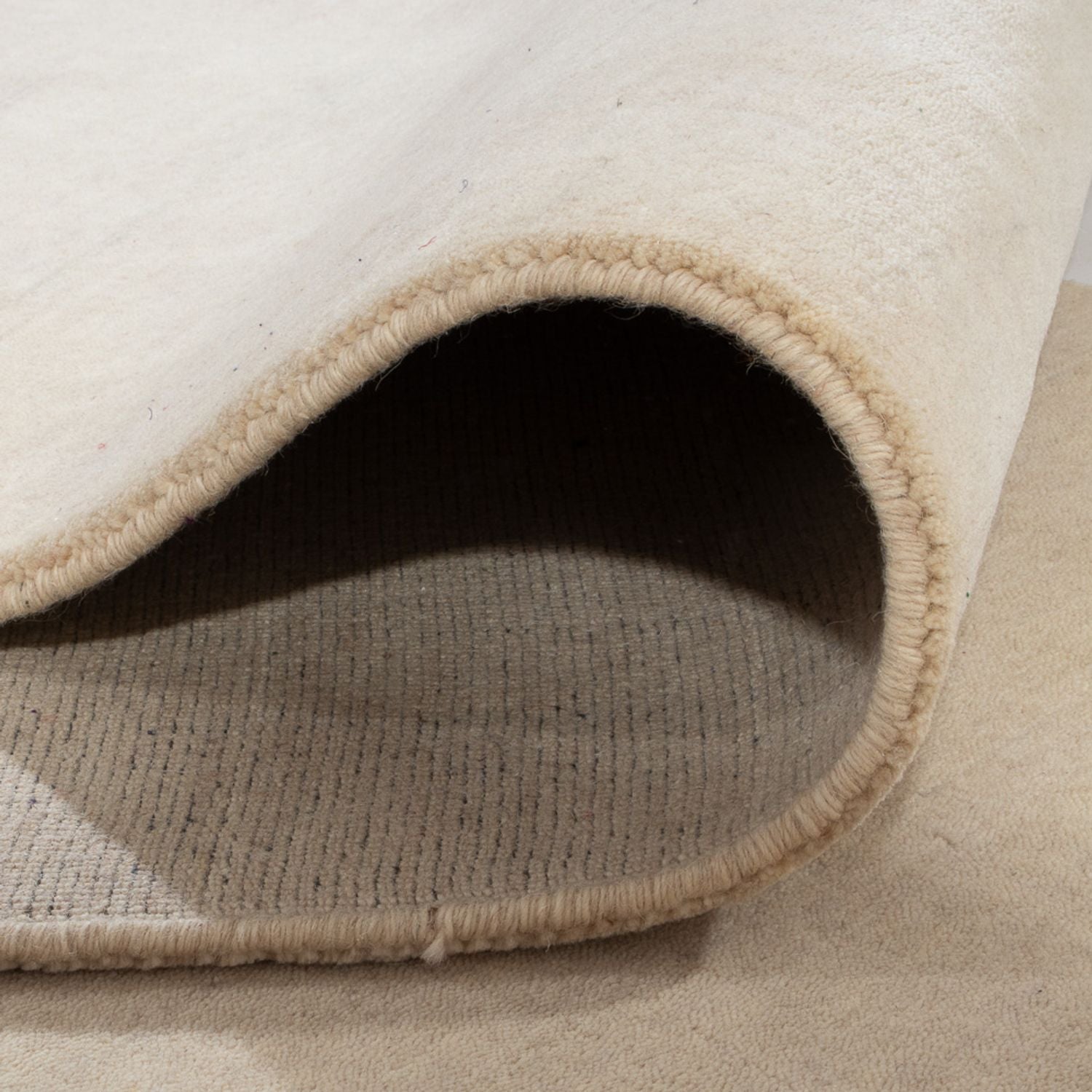 Alfombra de pasillo Alfombra Gabbeh - Indus - 300 x 80 cm - beige