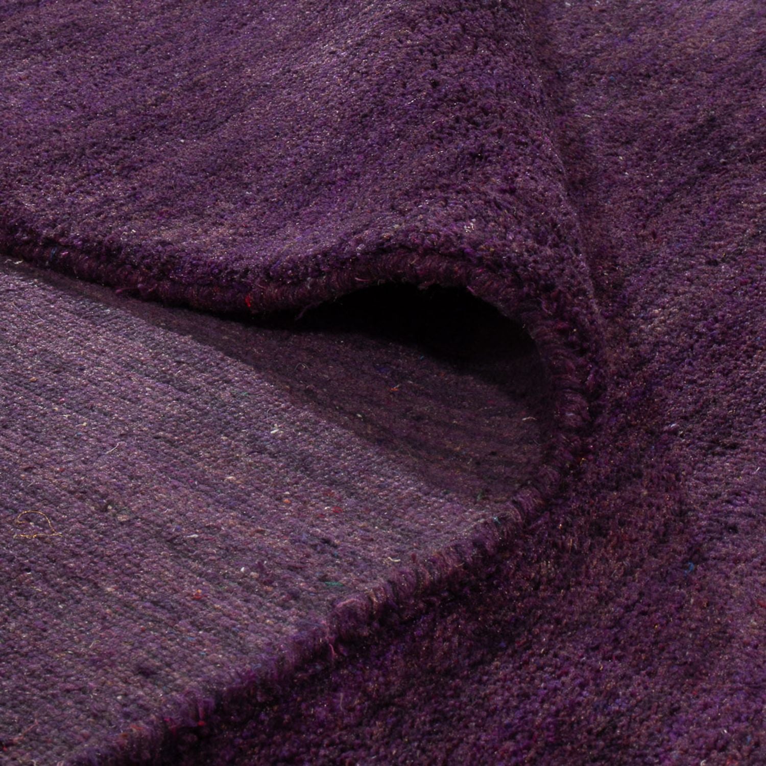 Alfombra Gabbeh - Indus - 150 x 90 cm - púrpura