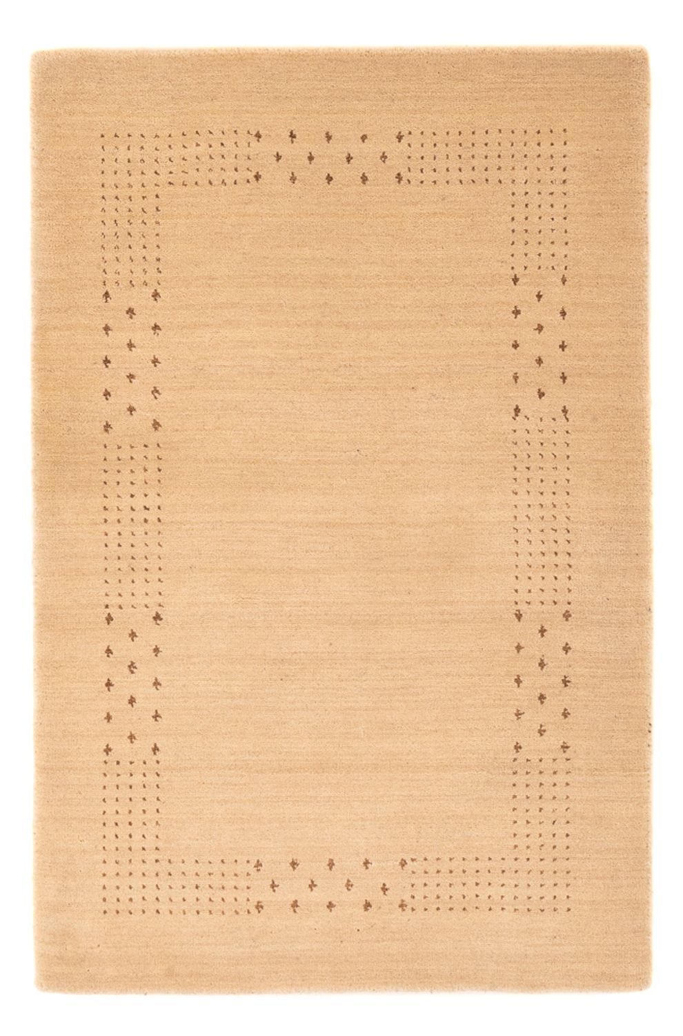 Alfombra Gabbeh - Loribaft Indus - 93 x 63 cm - beige