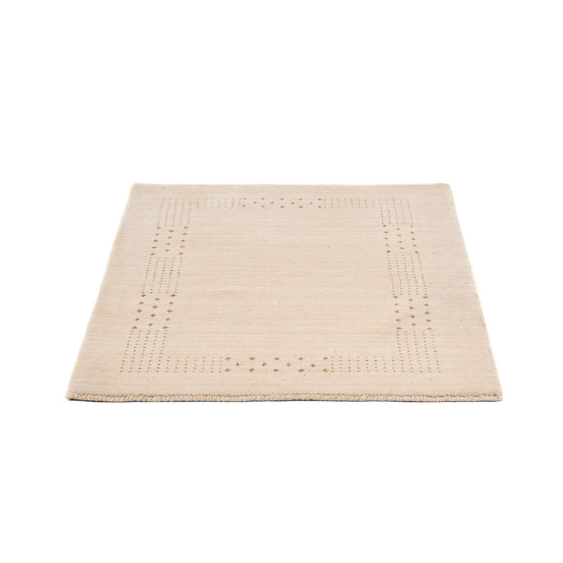 Alfombra Gabbeh - Loribaft Indus - 93 x 63 cm - beige
