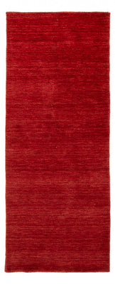 Alfombra de pasillo Alfombra Gabbeh - Indus - 200 x 80 cm - rojo