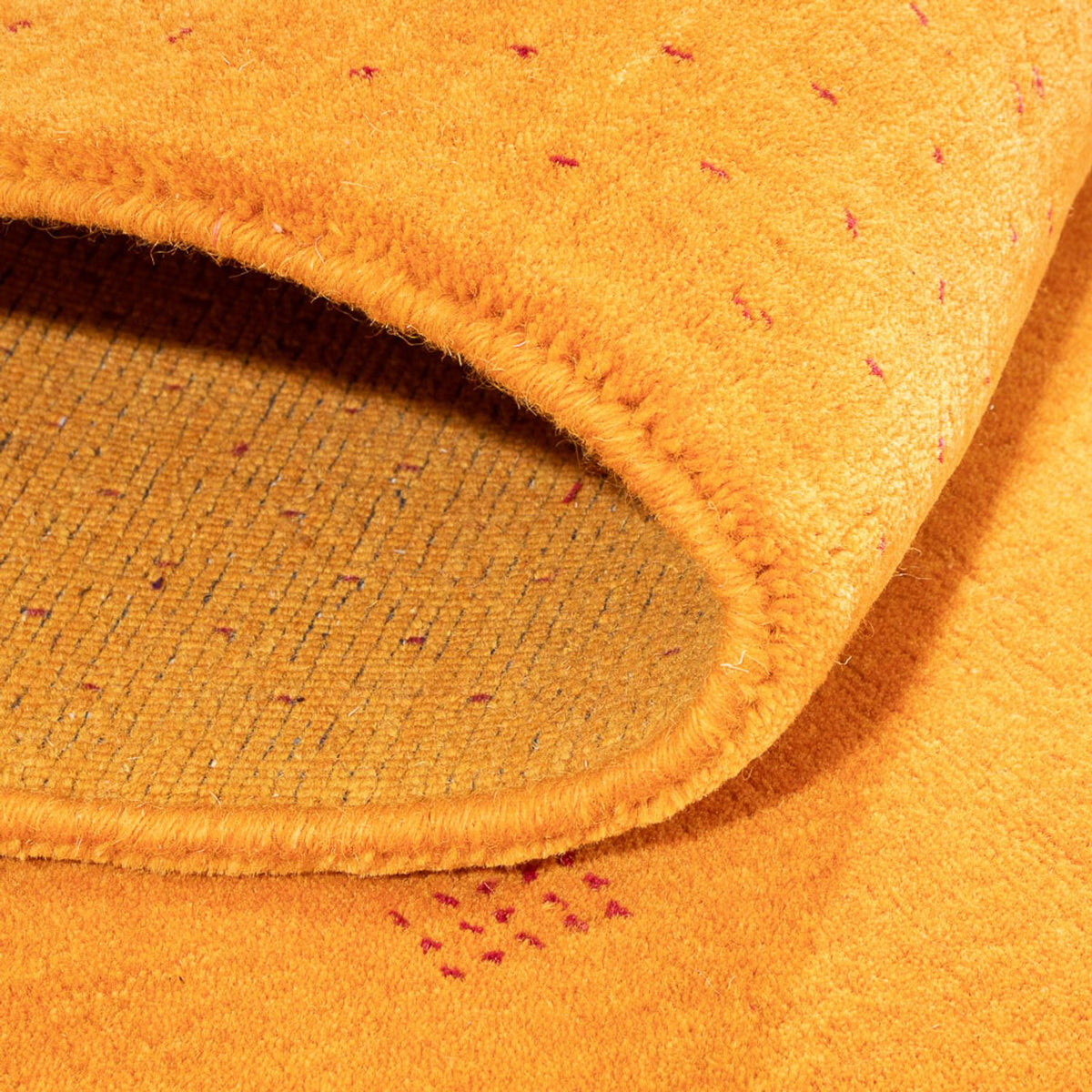 Alfombra Gabbeh - Loribaft Indus - 244 x 180 cm - amarillo