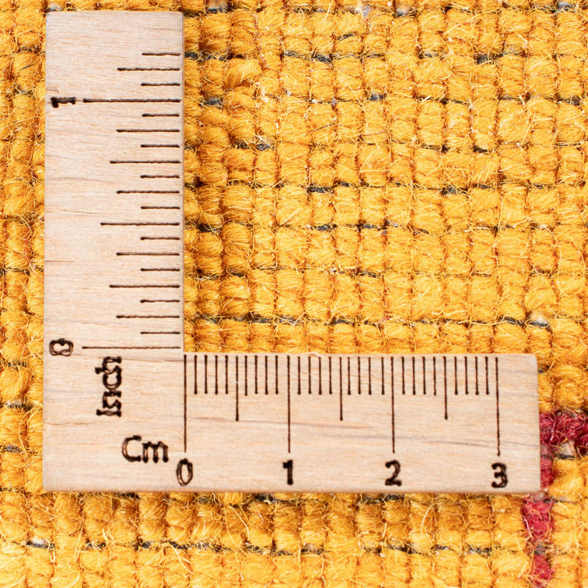 Alfombra Gabbeh - Loribaft Indus - 244 x 180 cm - amarillo