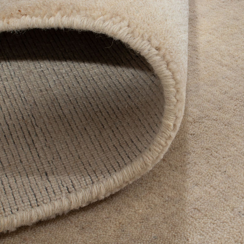 Alfombra Gabbeh - Loribaft Indus cuadrado  - 200 x 200 cm - beige