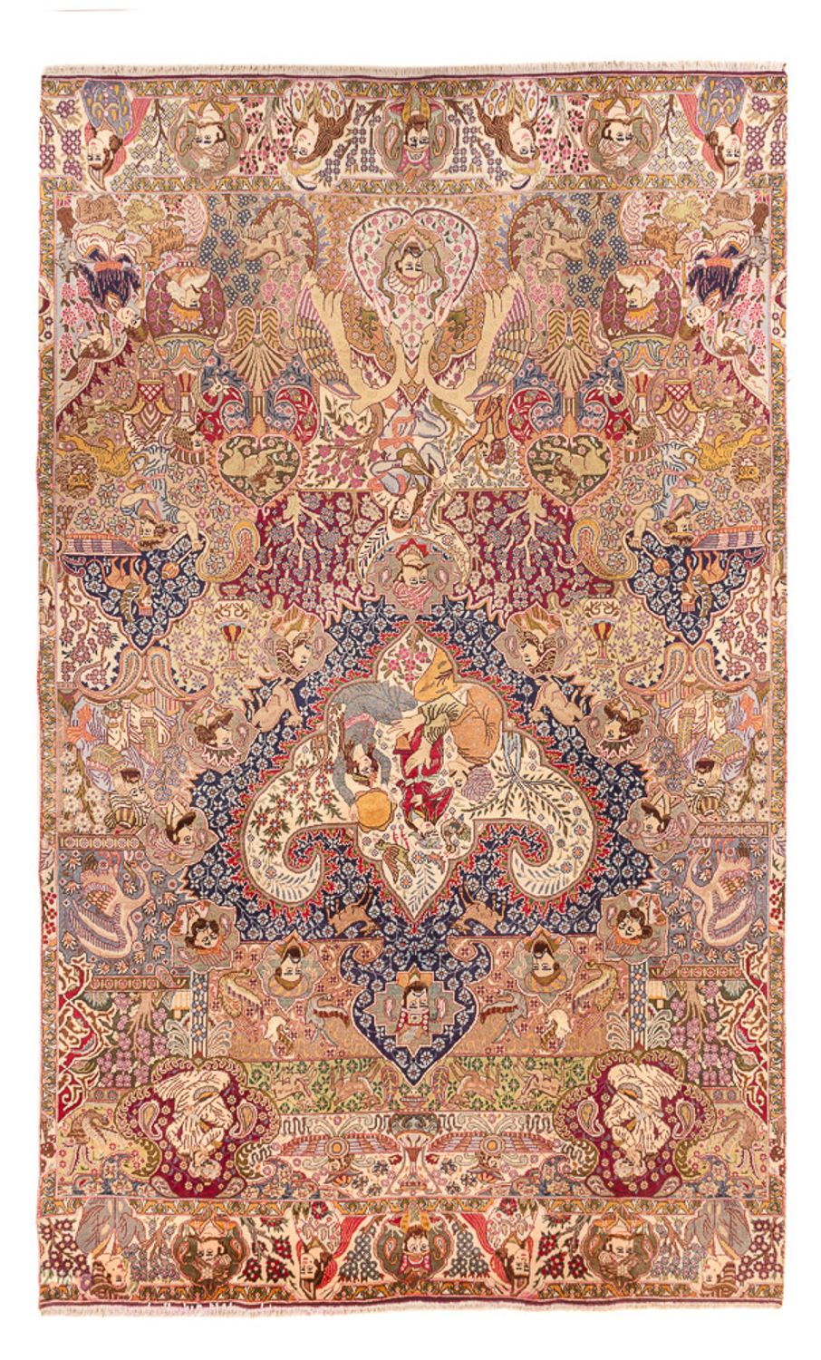 Alfombra persa - Clásica - 390 x 235 cm - multicolor
