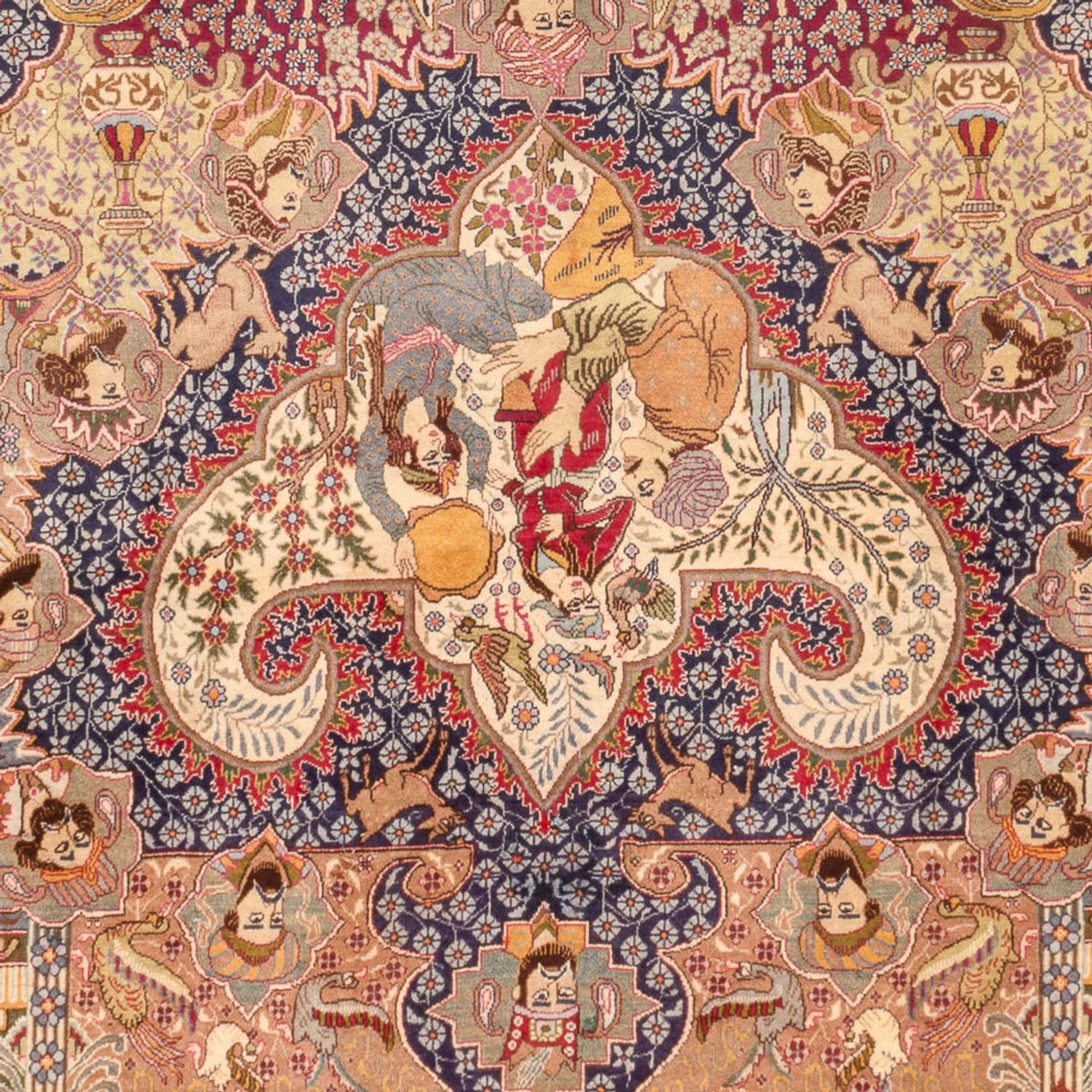 Alfombra persa - Clásica - 390 x 235 cm - multicolor