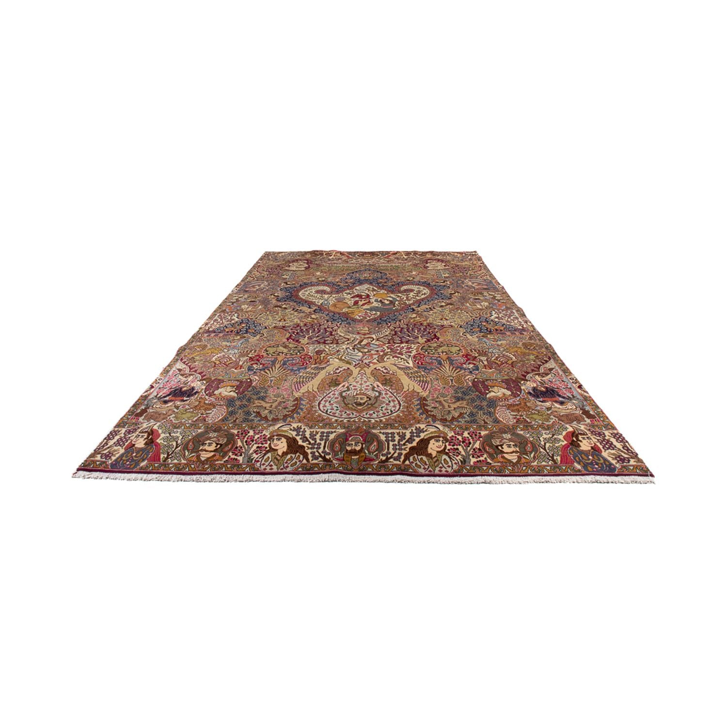 Alfombra persa - Clásica - 390 x 235 cm - multicolor