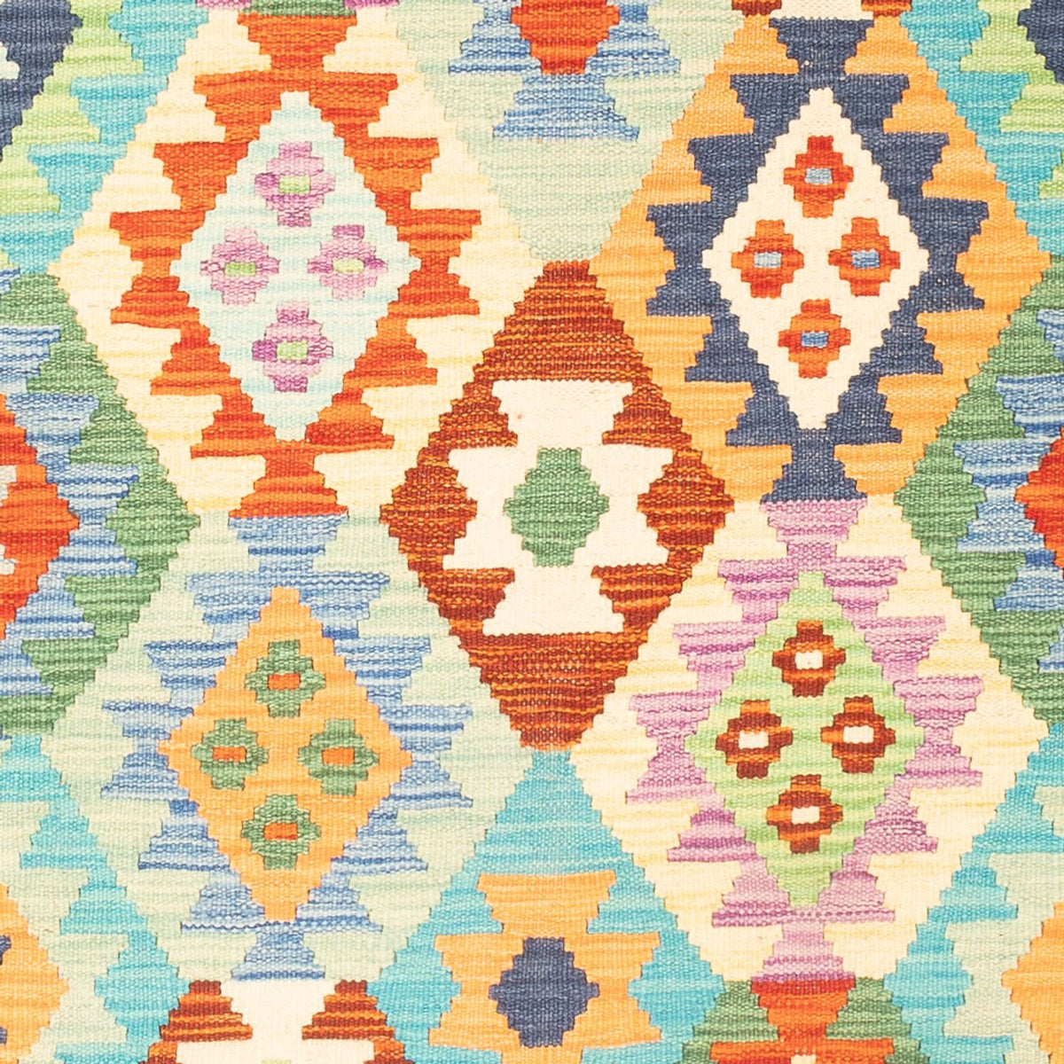 Alfombra Kelim - Splash - 165 x 100 cm - multicolor