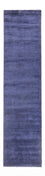 Alfombra de pasillo Alfombra Gabbeh - Indus - 300 x 80 cm - azul