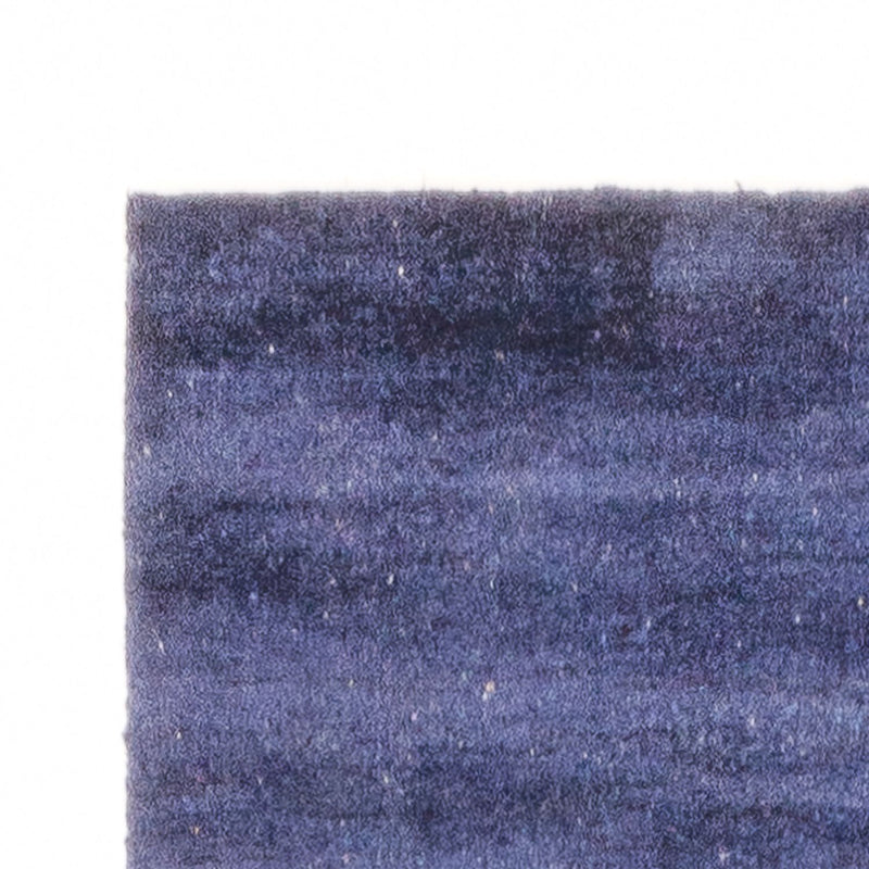 Alfombra de pasillo Alfombra Gabbeh - Indus - 300 x 80 cm - azul
