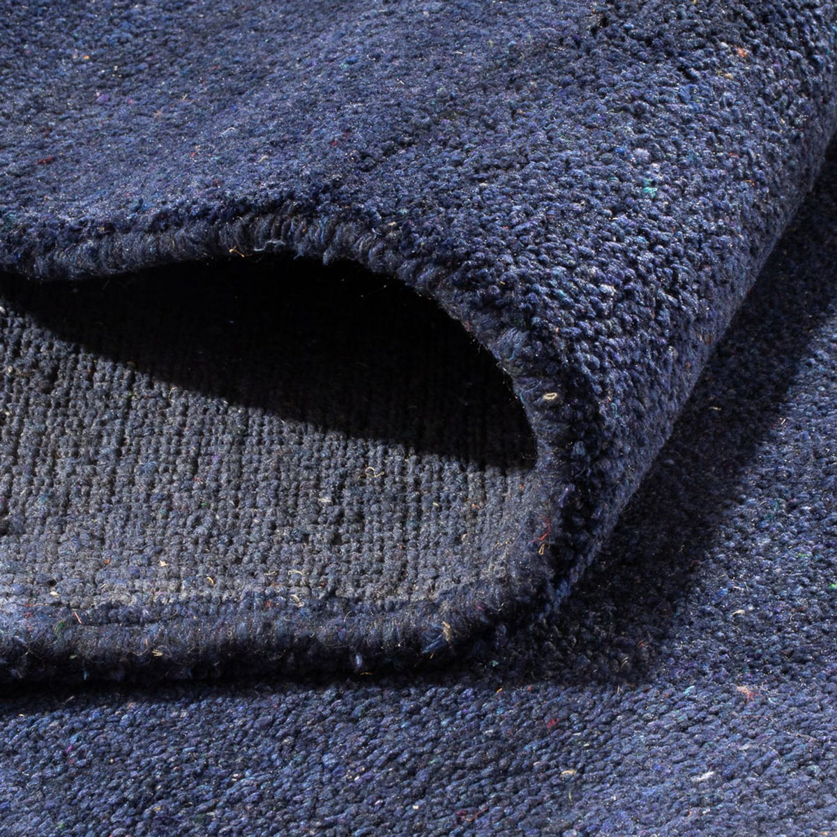 Alfombra de pasillo Alfombra Gabbeh - Indus - 300 x 80 cm - azul