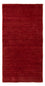 Alfombra Gabbeh - Indus - 140 x 70 cm - rojo oscuro