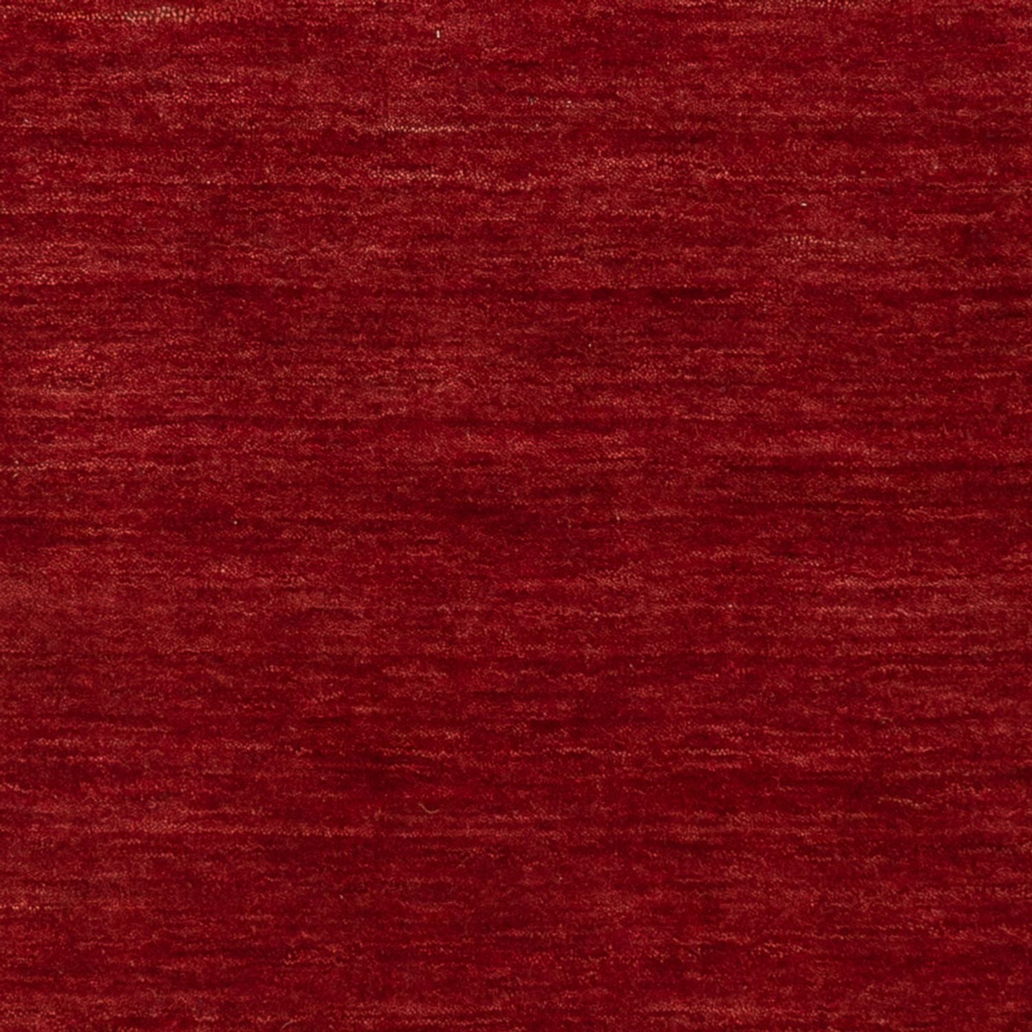 Alfombra Gabbeh - Indus - 140 x 70 cm - rojo oscuro