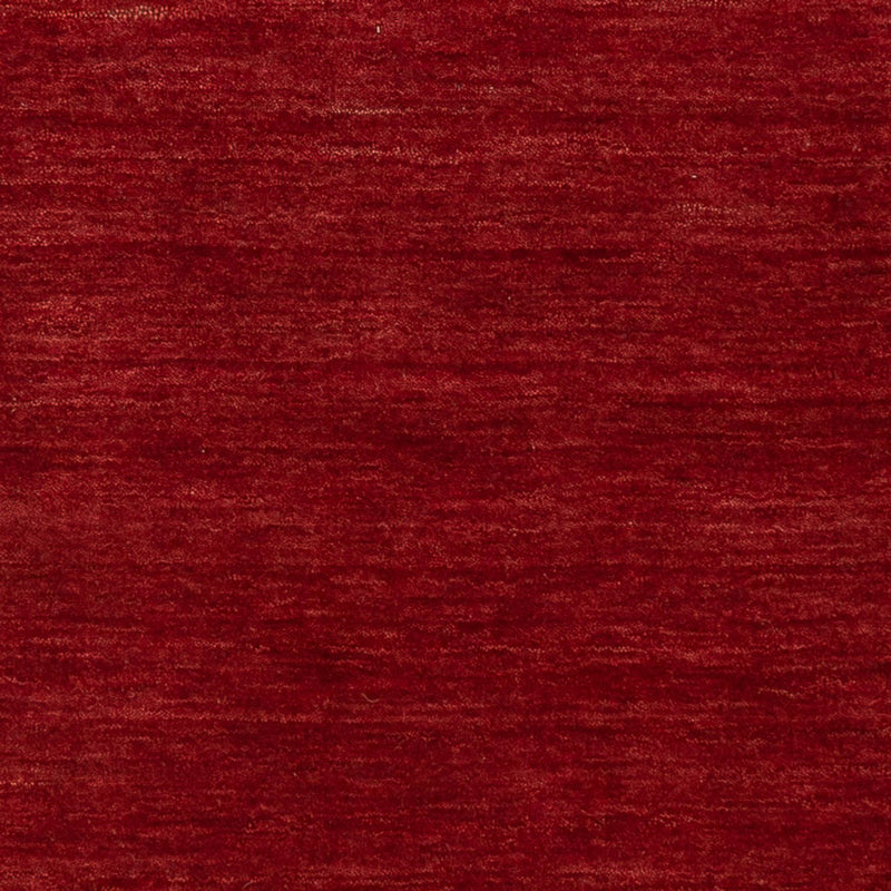 Alfombra Gabbeh - Indus - 140 x 70 cm - rojo oscuro