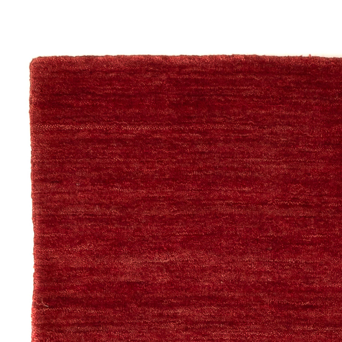 Alfombra Gabbeh - Indus - 140 x 70 cm - rojo oscuro