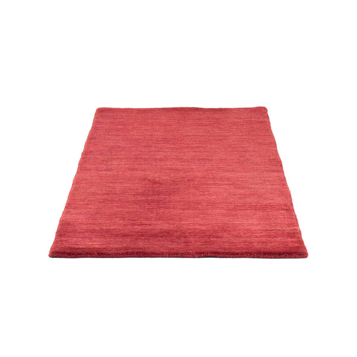 Alfombra Gabbeh - Indus - 140 x 70 cm - rojo oscuro