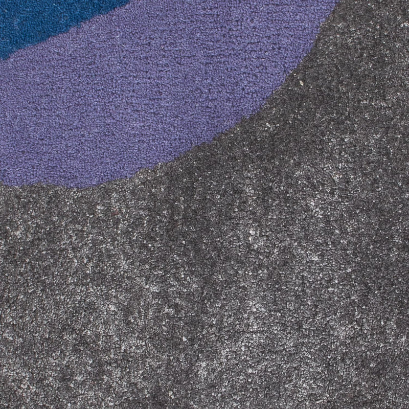 Alfombra de lana cuadrado  - 63 x 62 cm - multicolor