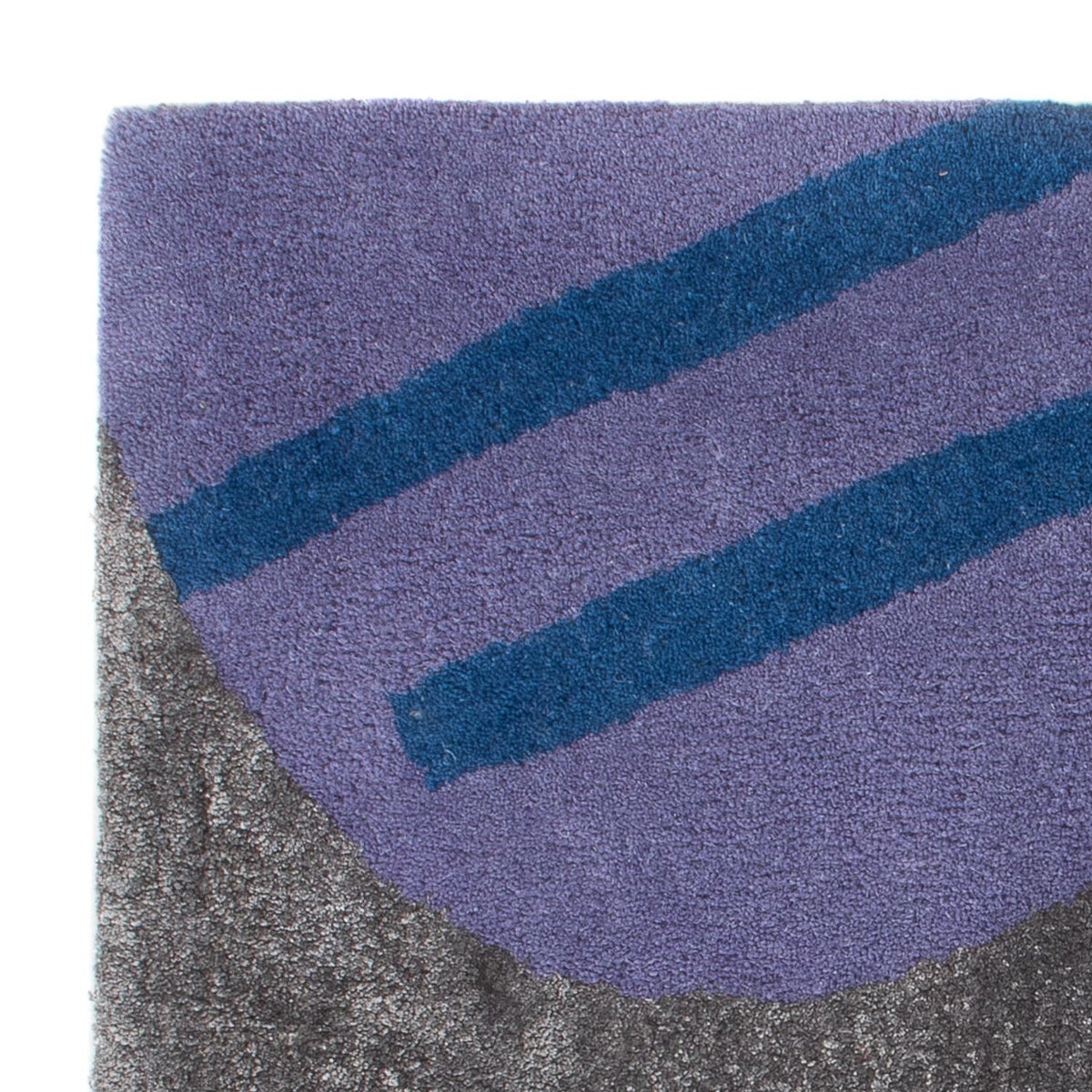 Alfombra de lana cuadrado  - 63 x 62 cm - multicolor