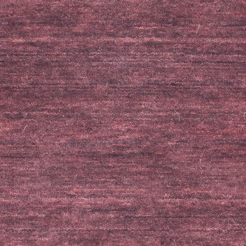 Alfombra Gabbeh - Loribaft Softy - 90 x 60 cm - púrpura