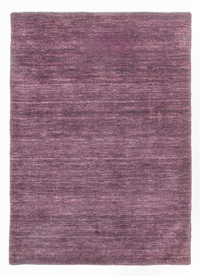Alfombra Gabbeh - Loribaft Softy - 90 x 60 cm - púrpura