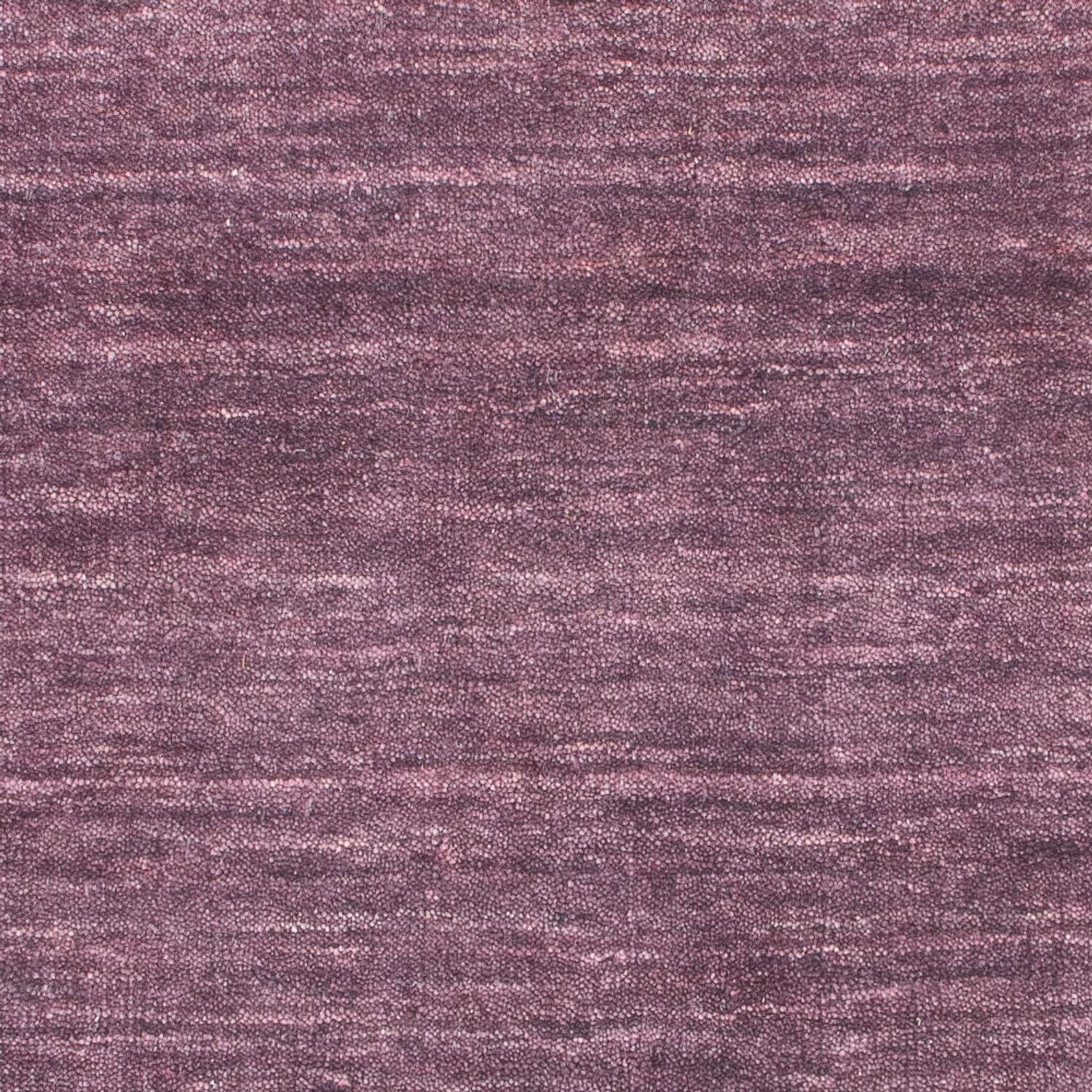 Alfombra Gabbeh - Loribaft Softy - 90 x 60 cm - púrpura