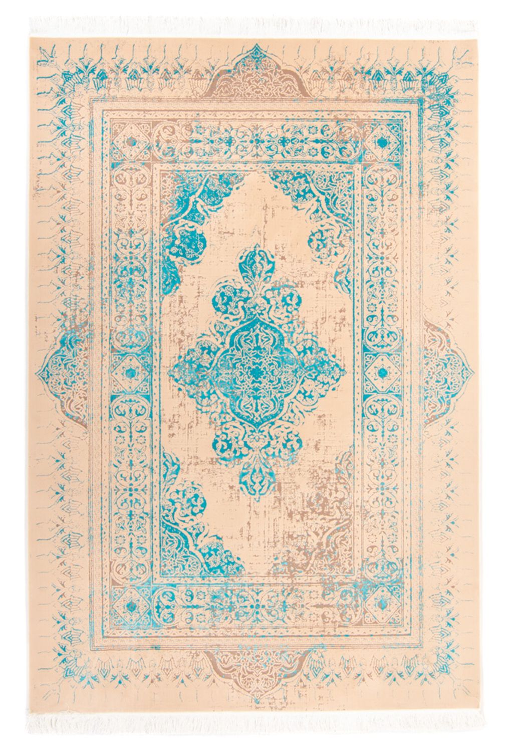 Alfombra de diseño - 225 x 150 cm - turquesa