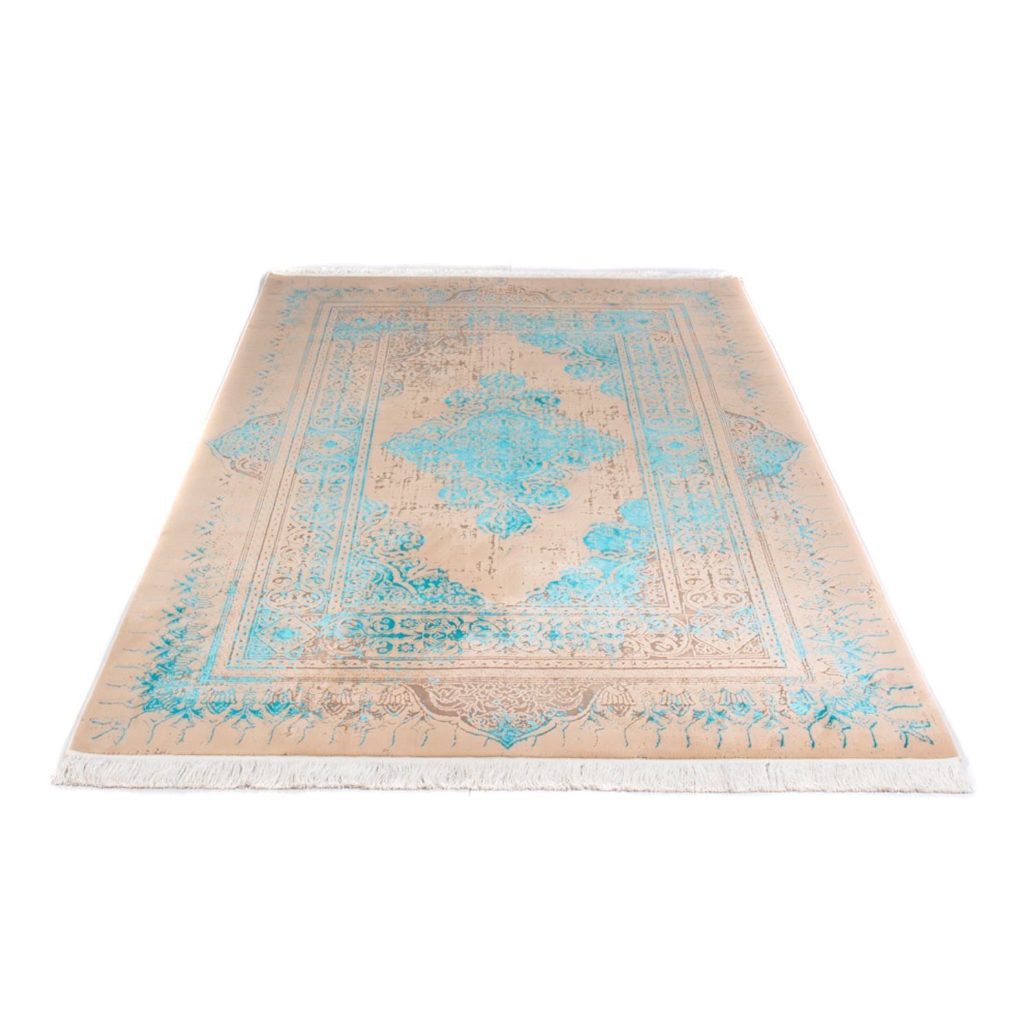 Alfombra de diseño - 225 x 150 cm - turquesa