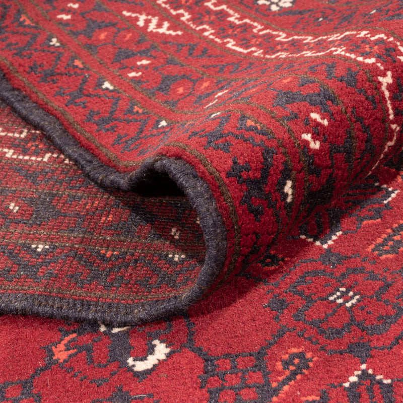 Alfombra afgana - Bukhara - 281 x 193 cm - rojo