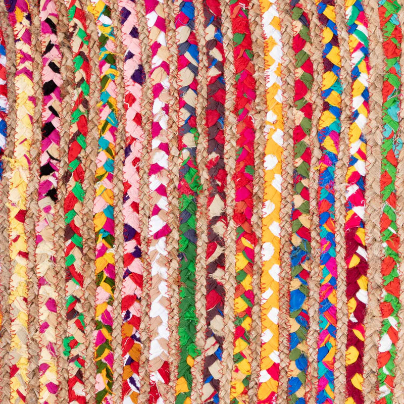 Alfombra de yute - 200 x 140 cm - natural