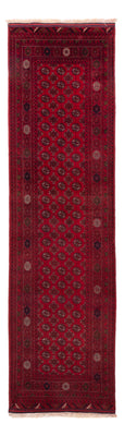 Alfombra de pasillo Alfombra afgana - Bukhara - 296 x 78 cm - rojo