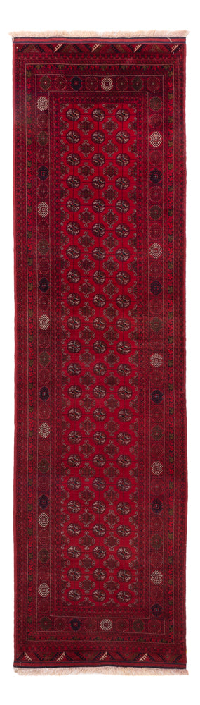 Alfombra de pasillo Alfombra afgana - Bukhara - 296 x 78 cm - rojo