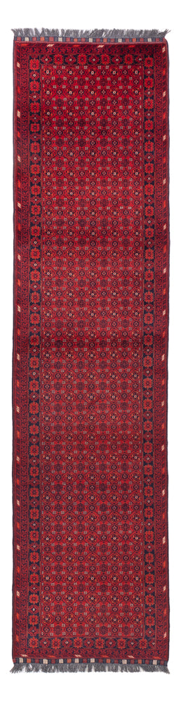 Alfombra de pasillo Alfombra afgana - Bukhara - 332 x 76 cm - rojo