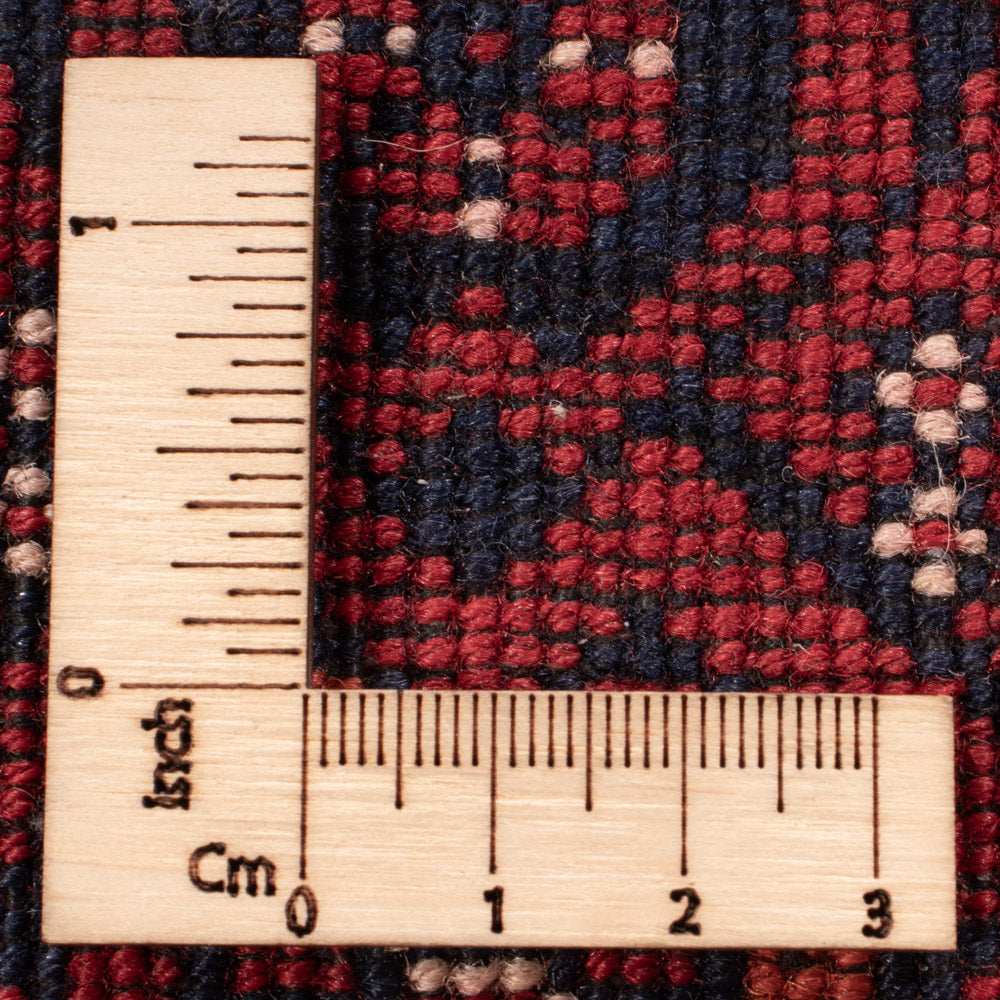 Alfombra de pasillo Alfombra afgana - Bukhara - 332 x 76 cm - rojo