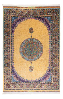 Alfombra persa - Ghom - 300 x 200 cm - oro