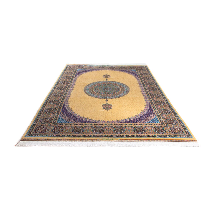 Alfombra persa - Ghom - 300 x 200 cm - oro