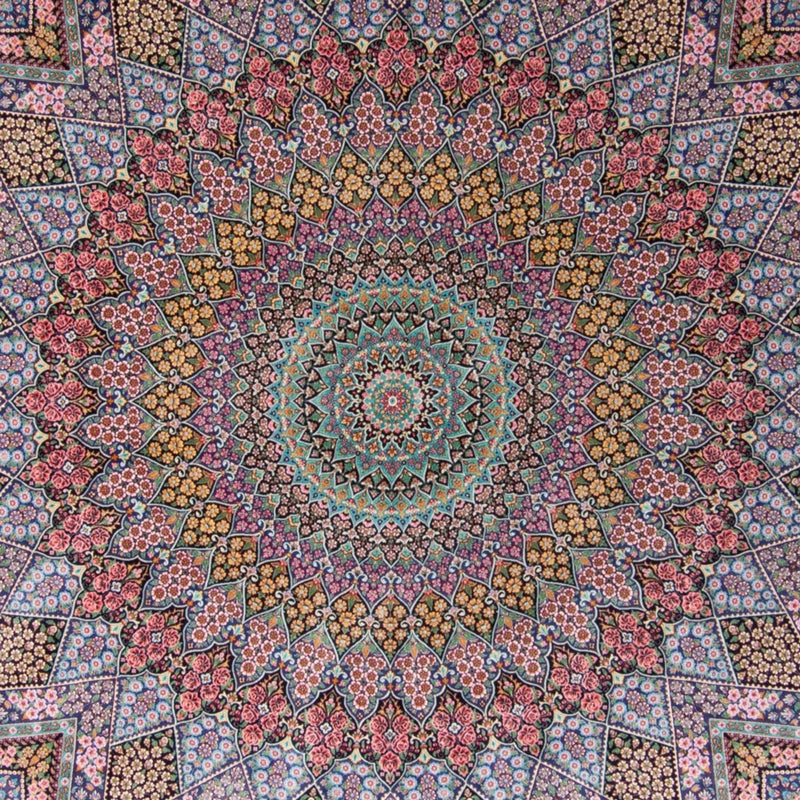 Alfombra persa - Ghom - 300 x 200 cm - multicolor