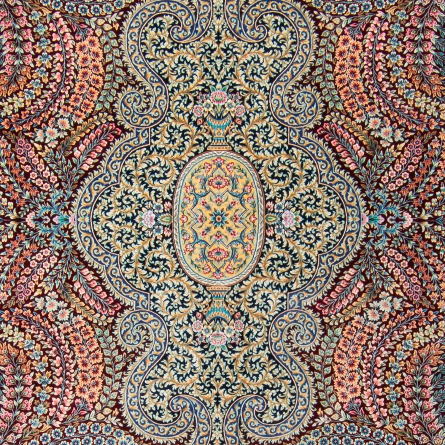 Alfombra persa - Ghom - 300 x 200 cm - multicolor