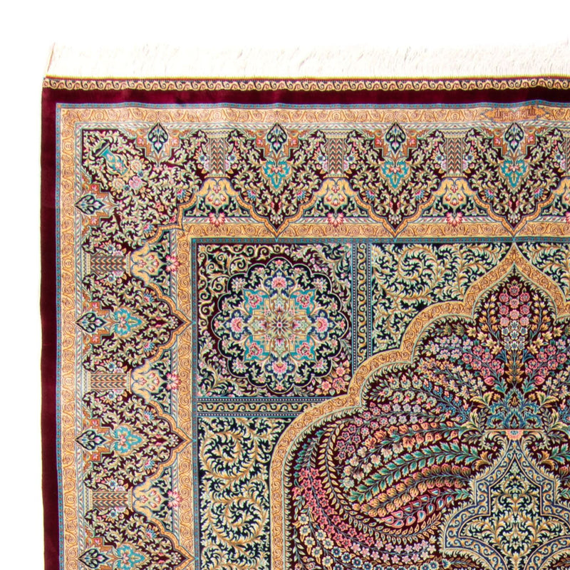 Alfombra persa - Ghom - 300 x 200 cm - multicolor
