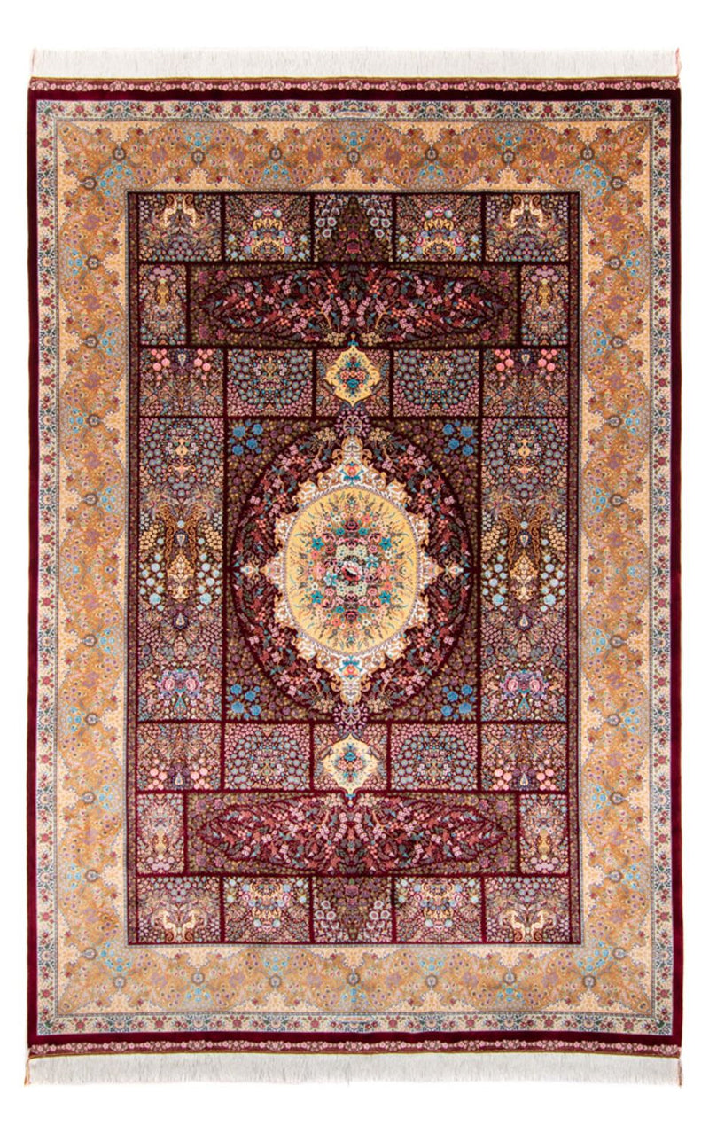 Alfombra persa - Ghom - 300 x 200 cm - rojo