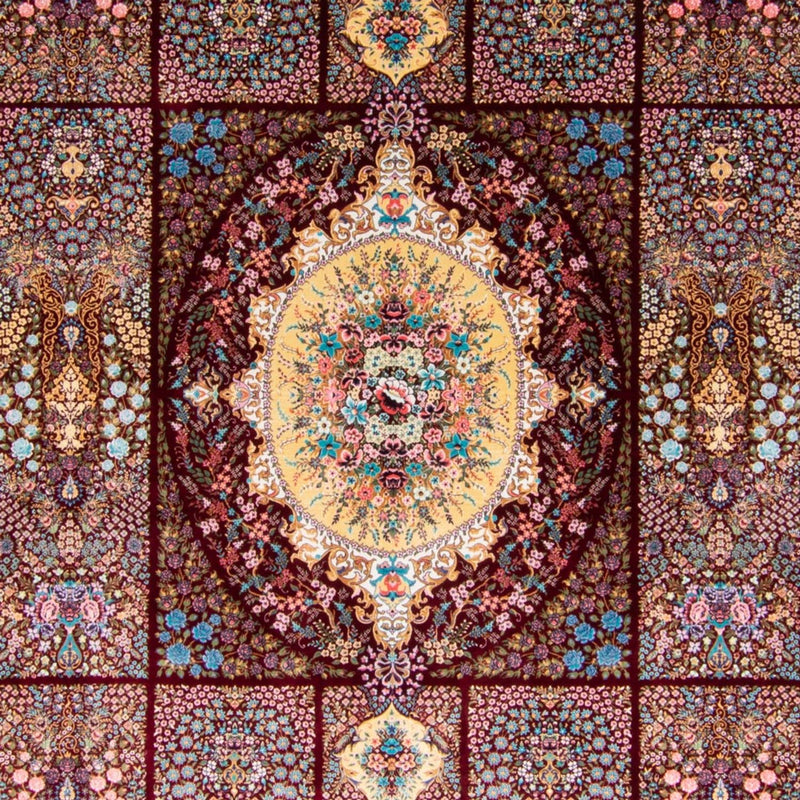 Alfombra persa - Ghom - 300 x 200 cm - rojo