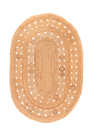 Alfombra de sisal - Darcia - oval
