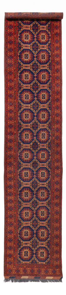 Alfombra afgana 80x394cm - Alfombra oriental